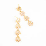 Bliss Zircon Dangle Earrings