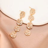 Bliss Zircon Dangle Earrings