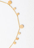 Confetti Necklace in Gold