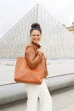 The Addis Leather Tote