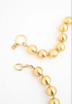 En Vogue Gold Ball Necklace