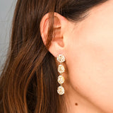 Bliss Zircon Dangle Earrings