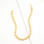 En Vogue Gold Ball Necklace