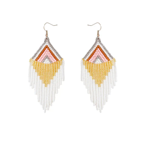 Rosavie Beaded Earrings