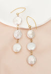 Elegance Fresh Water Pearl Drop Earrings