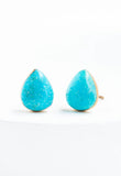 Waterdrop Turquoise Studs