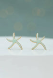 Starfish Hope Studs in Mint